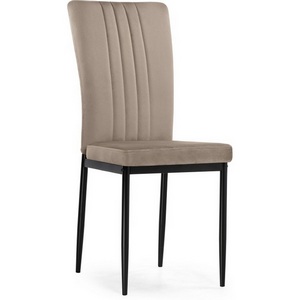 Изображение товара Стул на металлокаркасе Rek cappuccino / black