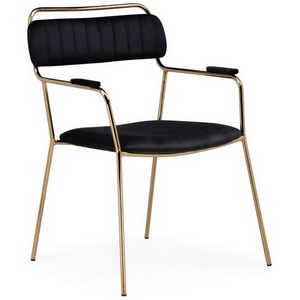 Изображение товара Кресло Aspen black / gold