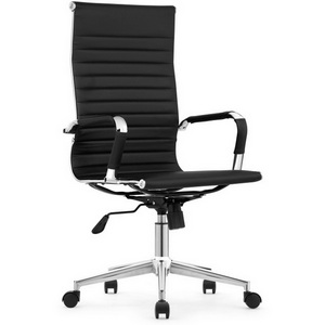 Изображение товара Стул компьютерный - компьютерное кресло Reus pu black / chrome