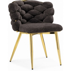 Изображение товара Стул на металлокаркасе Rendi gold / gray