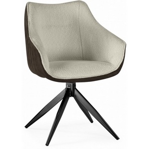 Изображение товара Стул на металлокаркасе Kansas brown / cream / black арт.