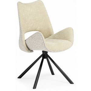 Изображение товара Стул на металлокаркасе Balaton 360 крутящийся beige / black арт.