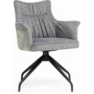 Изображение товара Стул на металлокаркасе Kaser 360 крутящийся grey / black арт.