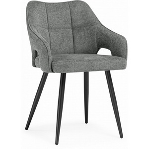 Изображение товара Стул на металлокаркасе Hera dark gray / black арт.