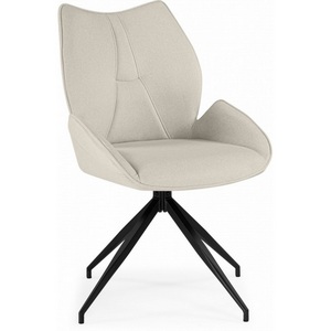 Изображение товара Стул на металлокаркасе Miranda 360 крутящийся beige / black арт.
