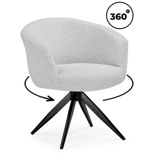 Изображение товара Обеденный стул Solomon (Металл, Букле/Черный) арт.