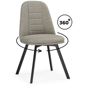 Изображение товара Обеденный стул Texas (Металл, Рогожка/Черный) арт.