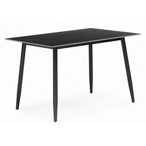 Изображение товара Кухонный стол Rion 120 черный мрамор / черный