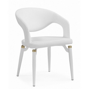 Изображение товара Стул на металлокаркасе Palma white / white and gold