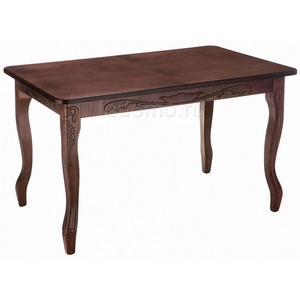 Изображение товара Стол вставка-бабочка с закругленными углами Мауро орех (прямоугольная столешница, 4 ножки)