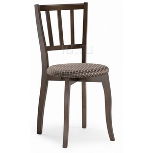 Изображение товара Деревянный стул для гостиной деревянный с высокой спинкой Айра орех / коричневый