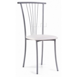 Изображение товара Стул на металлокаркасе Grigori белый полимер / светлый мусс