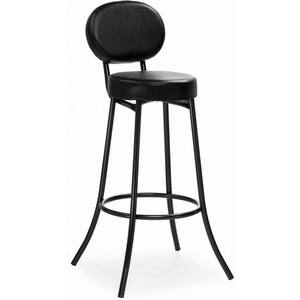 Изображение товара Барный стул Satearant черный полимер / темный мусс