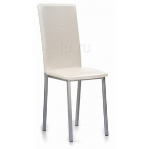 Изображение товара Стул на металлокаркасе Bozanak жемчуг / крокодил искусственная кожа / светлый мусс