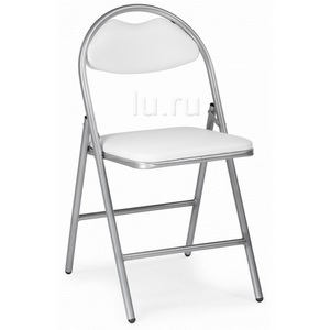 Изображение товара Стул на металлокаркасе Gikat белый полимер / светлый мусс