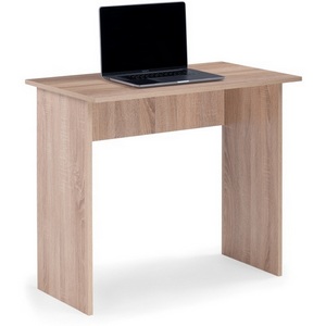 Изображение товара Стол письменный с полкой Kiwi дуб сонома (прямоугольная столешница, I I-образная опора)