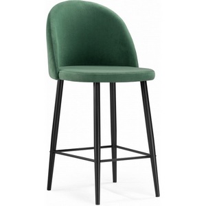 Изображение товара Барный стул Амизуре катания изумруд / черный матовый