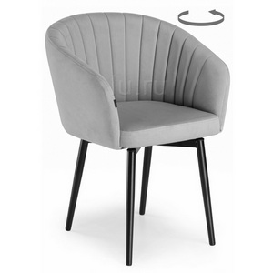 Изображение товара Стул на металлокаркасе Моншау крутящийся velutto 52 / черный