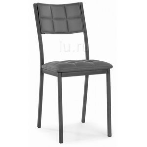 Изображение товара Стул на металлокаркасе Бекал темно-серый / графит