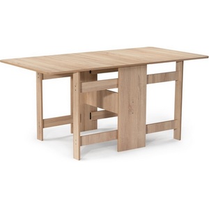 Изображение товара Стол-книжка подъемно-раскладной Йентель (Йентель 170х85х76 дуб сонома) (прямоугольная столешница, 6 ножек)