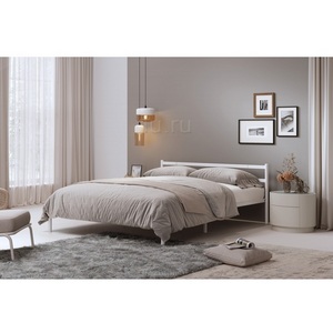 Изображение товара Полутораспальная кровать Фади 140х200 белая