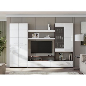 Изображение товара Готовая гостиная Jimenez дуб венге / белый глянец