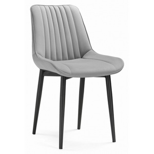 Изображение товара Стул без регулировки высоты Notta на металлокаркасе Седа К светло-серый / черный 502100