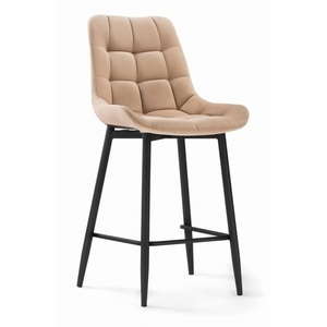 Изображение товара Полубарный стул Notta Алст К бежевый / черный 502117