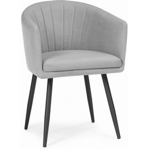 Изображение товара Стул на металлокаркасе Валета серый / черный