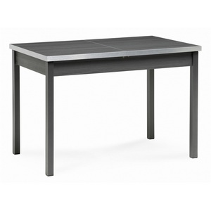 Изображение товара Стол вставка-бабочка Аделиция 110(140)х68х77 графит (прямоугольная столешница, 4 ножки)