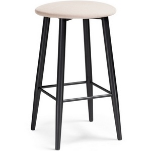 Изображение товара Полубарный стул Гангток катания айвори / черный матовый