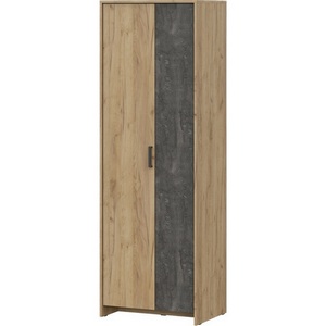 Изображение товара Шкаф Taika дуб золотой / камень темный