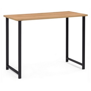 Изображение товара Барная стойка Notta Дилан Лофт 120х60х110 дуб вотан 513973 (прямоугольная столешница, I I-образная опора)