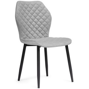 Изображение товара Стул Notta на металлокаркасе Софи светло-серый / черный 516576