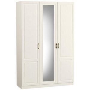 Изображение товара Шкаф Mobi Ливерпуль с зеркалом белый / ясень ваниль 518181