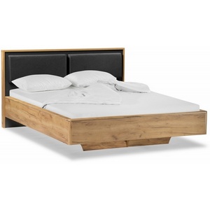 Изображение товара Кровать 140х200 см Клауд парящая дуб крафт золотой / антрацит арт.