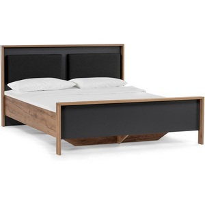 Изображение товара Кровать Тхан 180х200 дуб крафт золотой / антрацит арт.