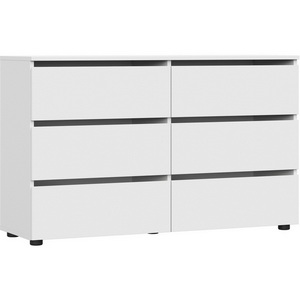 Изображение товара Комод Валенсия белый текстурный