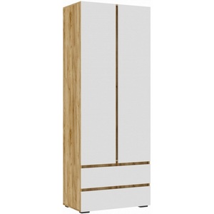Изображение товара Шкаф Элла ШК 01 белый / дуб крафт золото арт.