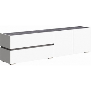 Изображение товара ТВ-тумба Атлон (Атлон белый / бетон темный) арт.