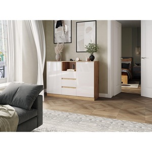 Изображение товара Комод Маллоу-2 (Маллоу-2 дуб вотан / белый глянец) арт.