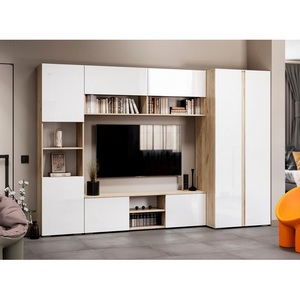 Изображение товара Модульная гостиная Алетра комплектация 1 (Алетра дуб крафт серый / глянец белый комплектация 1) арт.