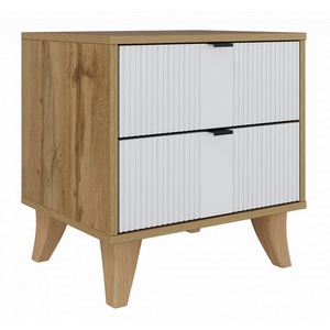 Изображение товара Тумба прикроватная Лорена дуб вотан / белый арт.