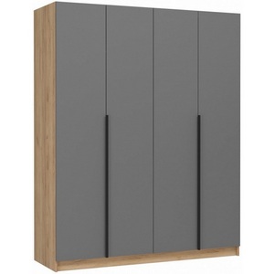 Изображение товара Шкаф Широн 1600 (Широн 1600 графит серый / дуб крафт золото) арт.