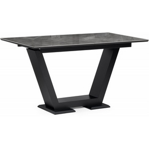 Изображение товара Стол с вставкой на 8 персон на тумбе Иматра (Иматра 140(180)х80х76 baolai/черный) (прямоугольная столешница)