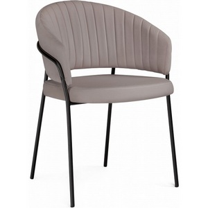 Изображение товара Стул на металлокаркасе Лео (Лео латте brandy light 4 / черный) арт.