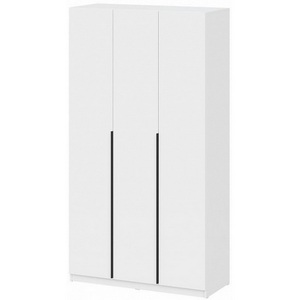 Изображение товара Шкаф Даиго трехстворчатый белый текстурный арт.