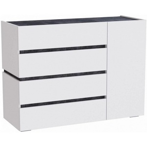 Изображение товара Комод Атлон (Атлон белый / бетон темный) арт.