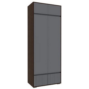 Изображение товара Шкаф Роут двухстворчатый (Роут двухстворчатый венге / графит софт) арт.