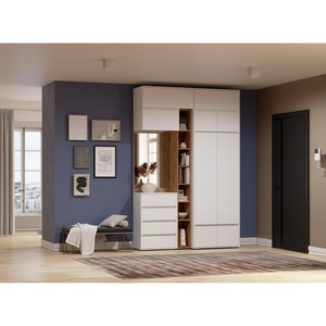 Изображение товара Модульная прихожая Роут комплектация 5 (Роут белый комплектация 5) арт.